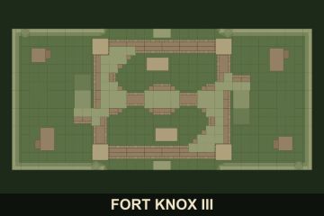 Mapa Fort Knox III
